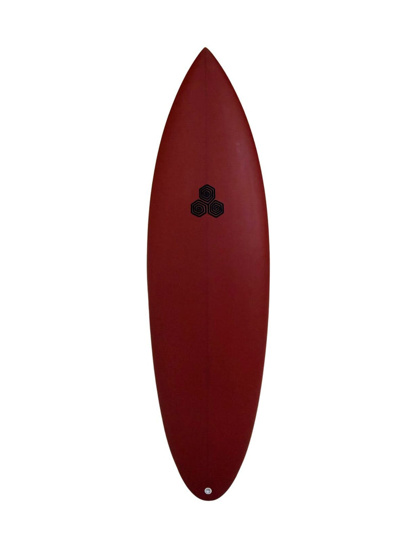 Twin Pin - Tinted 6'3" x 20 3/8" X  2 3/4" - 38.10L, Round Pin, 2x  Futures Fin Boxes, PU - ID:1162830