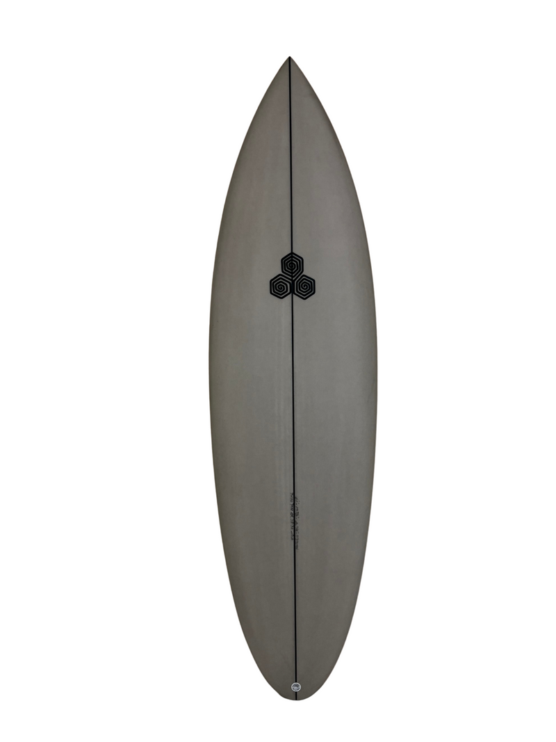 Twin Pin - Tinted 6'3" x 20 3/8" X  2 3/4" - 38.10L, Round Pin, 2x  Futures Fin Boxes, PU - ID:1162831