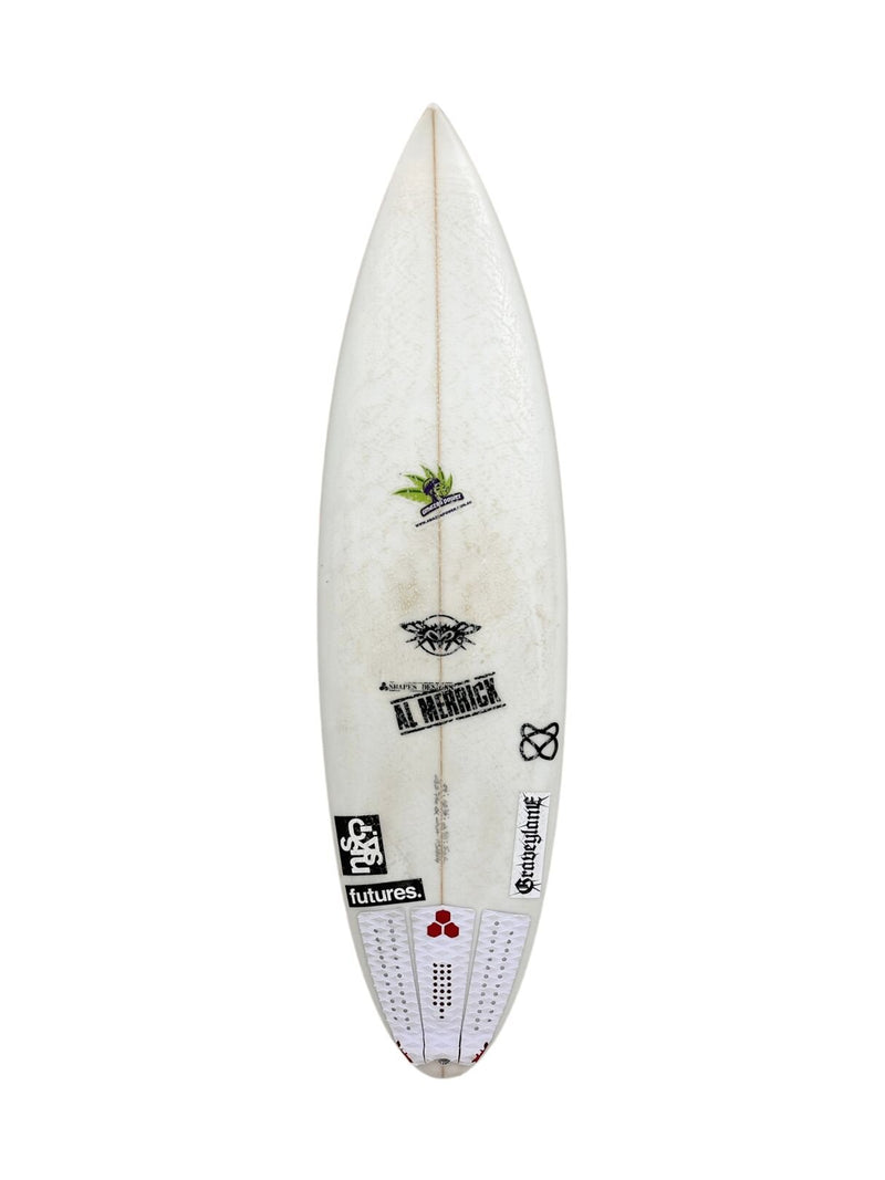 CI 2.Pro 5'9" x 18 3/8" X  2 5/16", Round, 3x   Fin Boxes [Good] - ID:1171933