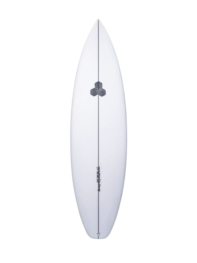 Mikey February Shorty 6'1" x 19 1/4" X  2 1/2" - 30.40L, Round Square, 3x  FCS 2 Fin Boxes, PU - ID:1156901