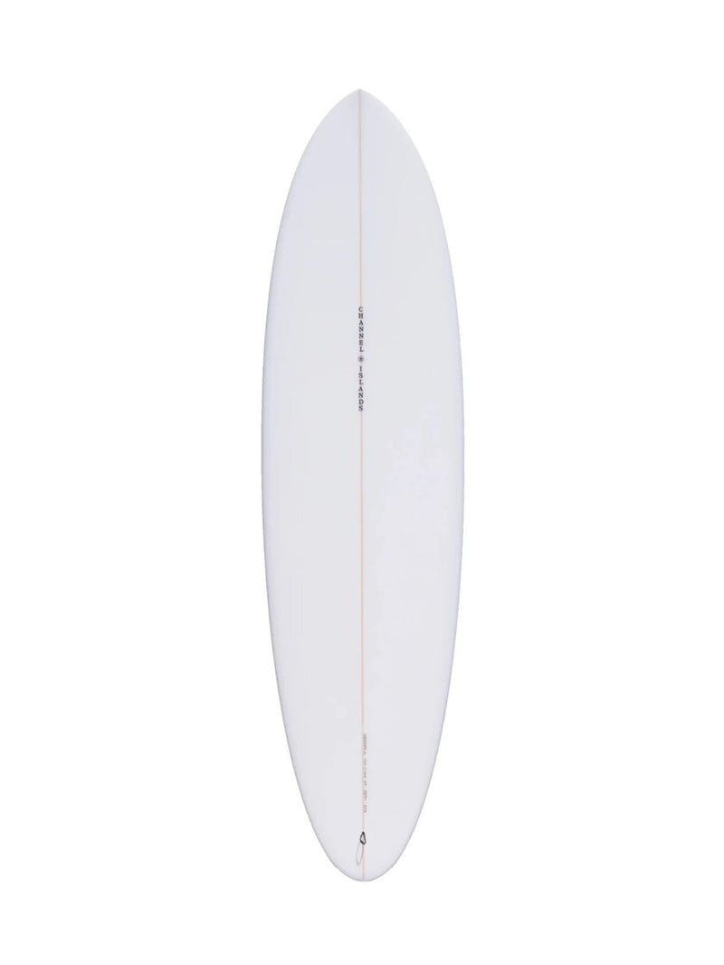 CI Mid - Clear 7'6" x 21 3/4" X  2 7/8" - 51.80L, 3x  Single + 2 Boxes FCS 2 Fin Boxes, PU - ID:1157473