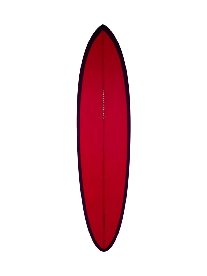 CI Mid - Tinted 6'10" x 20 7/8" X  2 11/16" - 42.30L, Round, 3x  Single + 2 Boxes FCS 2 Fin Boxes, PU - ID:1162800