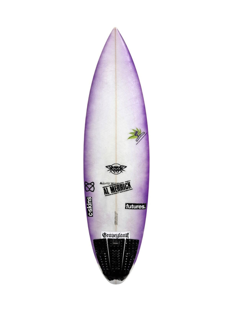 CI 2.Pro - Round Tail 5'9" x 18 3/8" X  2 5/16", 3x  Futures Fin Boxes [Good] - ID:1174531