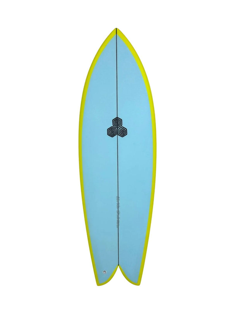 Febs Fish 5'9" x 20 7/8" X  2 1/2" - 35.90L, Fish, 2x  Futures Fin Boxes, PU - ID:1158592