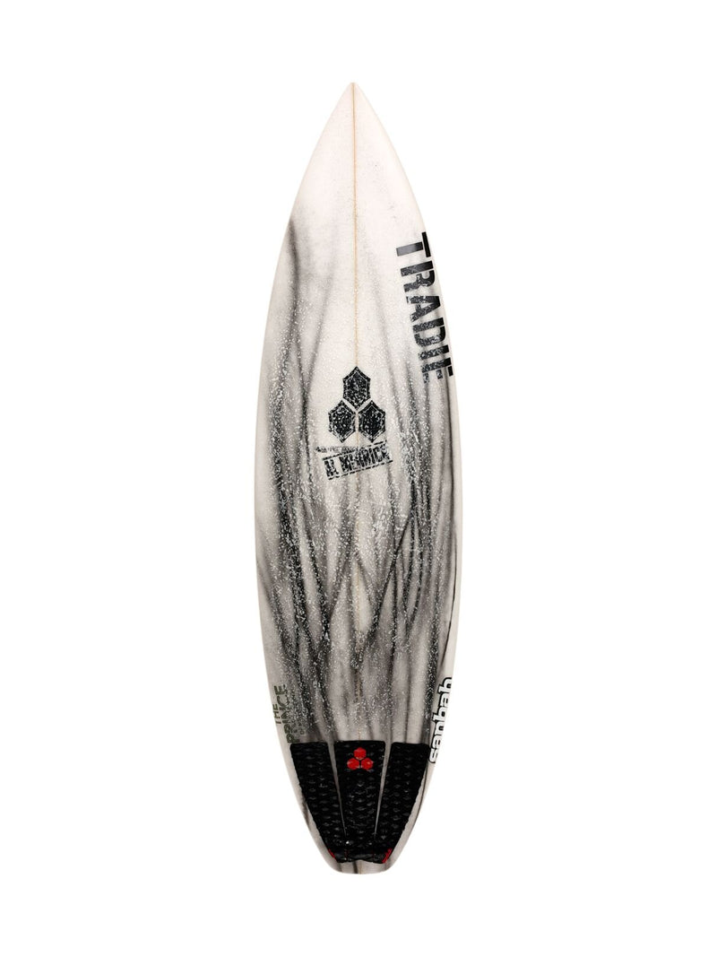 Girabbit 5'10" x 19" X  2 7/16", Round Square, 3x  FCS 2 Fin Boxes, PU [Good] - ID:1131428