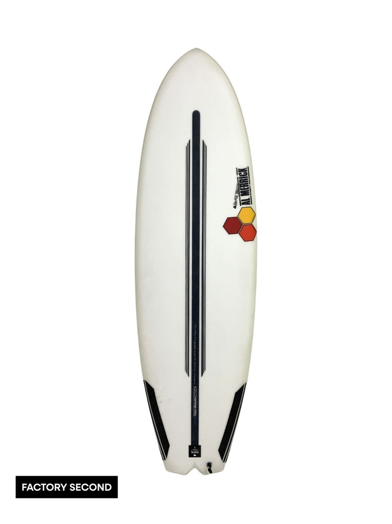 Bobby Quad - Spine-Tek EPS 5'4" x 19 3/8" X  2 3/8" - 27.40L, Split Square, 4x  FCS 2 Fin Boxes, Spine Tek EPS - Medium - ID:679975