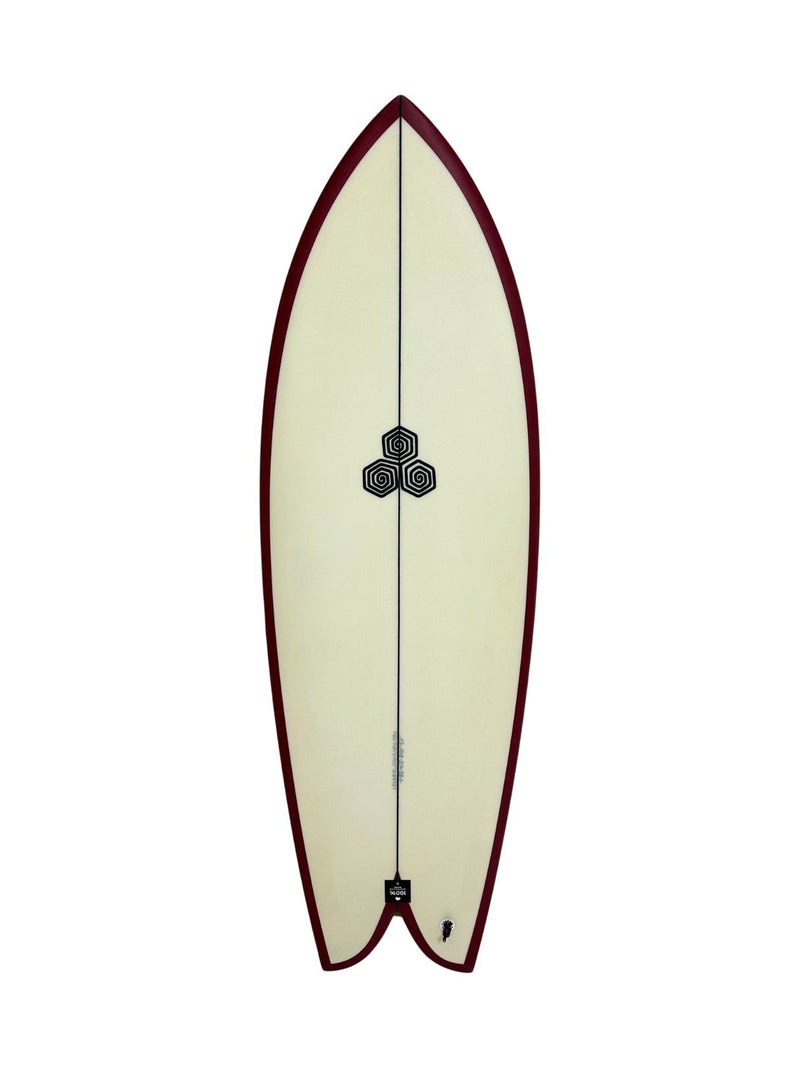Febs Fish 6'3" x 22" X  2 7/8" - 47.10L, Fish, 2x  Futures Fin Boxes, PU - ID:1147792