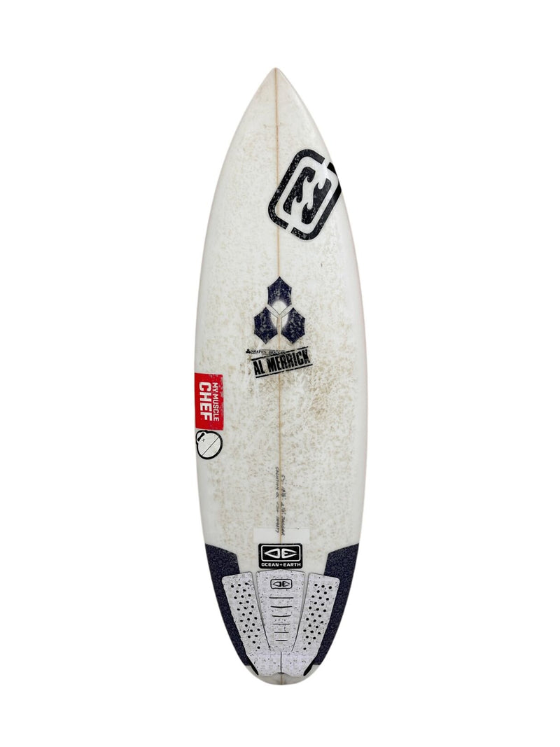 The Solution 5'3" x 18 3/8" X  2 1/8", 3x   Fin Boxes [Good] - ID:1173494